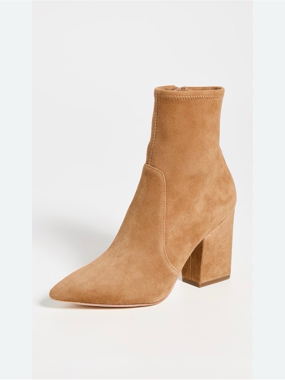 Loeffler Randall Isla Slim Ankle Bootie with Chunky Heel Sz 6